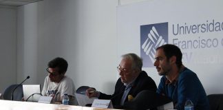 Roger Persiva, Gabriel Sánchez y Jorge Barreno.